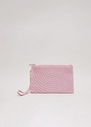 Phase Eight Stitch Detail Bags Pink Australia | VF0748261